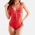 Червено боди GABRIELLE