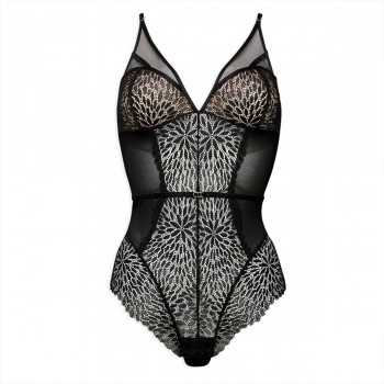 Черно боди YASMINE