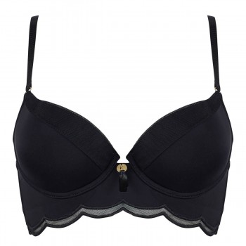 Черен сутиен с повдигащ ефект HONEY MOON Черен сутиен с повдигащ ефект HONEY MOON