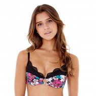 Сутиен с подплънки на цветя MARILOU