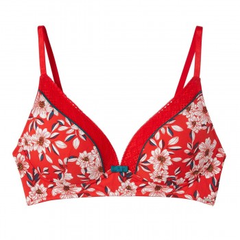 Сутиен без банели в червено INCENDIE Сутиен без банели в червено INCENDIE