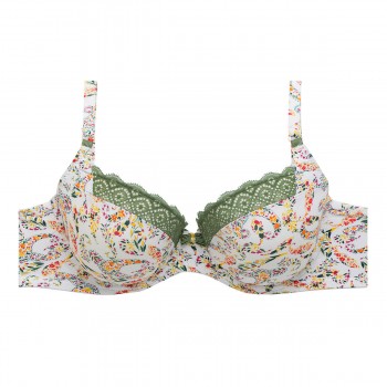 Сутиен с подплънки в зелено EOLE VERT Сутиен с подплънки в зелено EOLE VERT