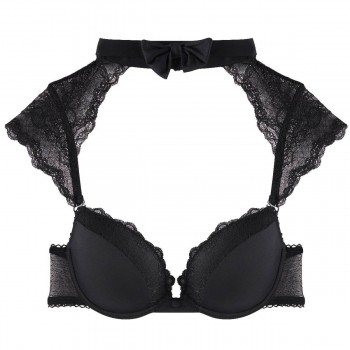 Черен сутиен с повдигащ ефект NOEUD PAP Черен сутиен с повдигащ ефект NOEUD PAP