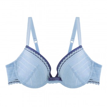 Син сутиен с повдигащ ефект DIABLO  Син сутиен с повдигащ ефект DIABLO