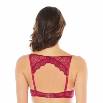 Сутиен с подплънки цвят Бордо PAPOTAGES BORDEAUX Сутиен с подплънки цвят Бордо PAPOTAGES BORDEAUX