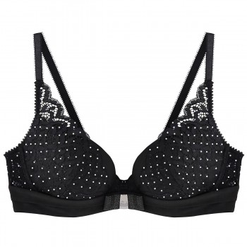 Черен Сутиен с подплънки INNOCENTE ARGENT  Черен Сутиен с подплънки INNOCENTE ARGENT