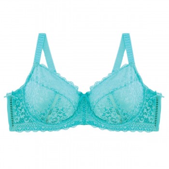 Сутиен за голям бюст в цвят мента ELENA MENTHE Сутиен за голям бюст в цвят мента ELENA MENTHE