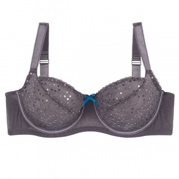 Блестящ сутиен за голям бюст GLITTER Блестящ сутиен за голям бюст GLITTER