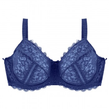 Сутиен за голям бюст в синьо ELENA INDIGO  Сутиен за голям бюст в синьо ELENA INDIGO