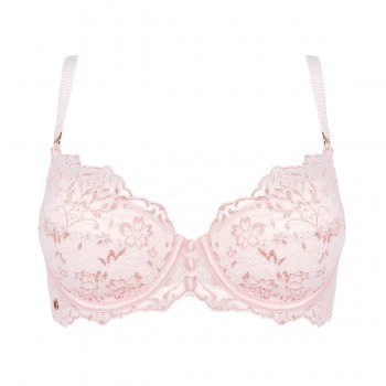 Сутиен с подплънки в цвят пудра PROMESSE Сутиен с подплънки в цвят пудра PROMESSE