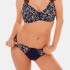 Тъмносини Бикини на цветя ELENA FONCE