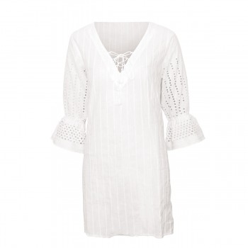 Памучна бяла туника DUNE Памучна бяла туника DUNE