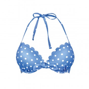 Горнище на бански в синьо COQUILLAGE Горнище на бански в синьо COQUILLAGE