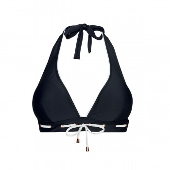 Горнище с триъгълни чашки в черно HORIZON Горнище с триъгълни чашки в черно HORIZON