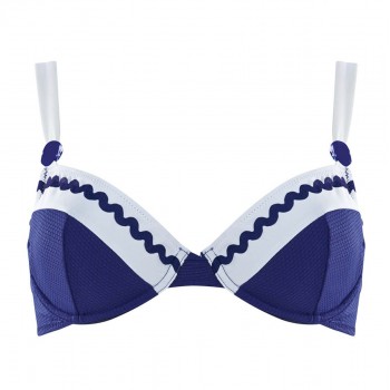 Горнище на бански в синьо CROISIERE Горнище на бански в синьо CROISIERE