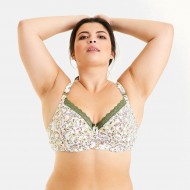Сутиен без подплънки за голям бюст EOLE VERT
