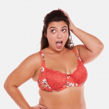 Сутиен за голям бюст FALBALA