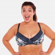 Сутиен за голям бюст в синьо EVE Сутиен за голям бюст в синьо EVE