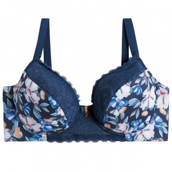 Сутиен за голям бюст в синьо EVE Сутиен за голям бюст в синьо EVE