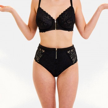 Черни бикини с восока талия ELIXIR Черни бикини с восока талия ELIXIR