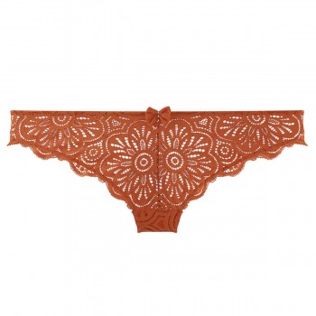 Дантелени прашки в цвят карамел PANAME CARAMEL  Дантелени прашки в цвят карамел PANAME CARAMEL