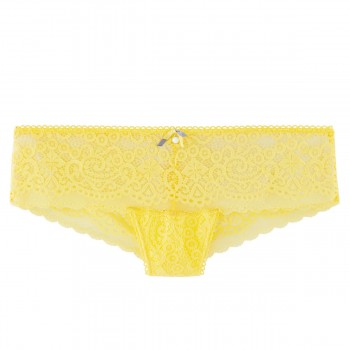 Жълти дантелени боксерки TAPAGEUSE  Жълти дантелени боксерки TAPAGEUSE