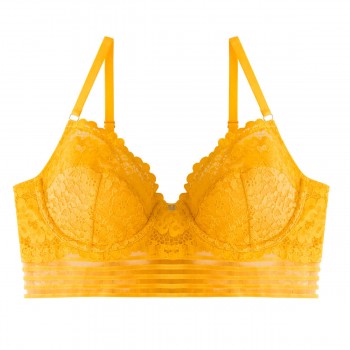Жълт сутиен без подплънки PETILLANTE Жълт сутиен без подплънки PETILLANTE