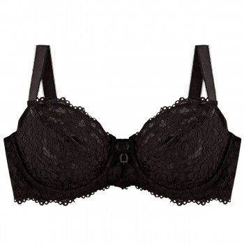 Черен сутиен за голям бюст PARADOXE NOIR  Черен сутиен за голям бюст PARADOXE NOIR