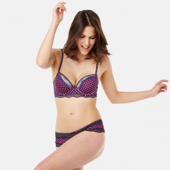 Сутиен с подплънки на точки DALI Сутиен с подплънки на точки DALI