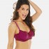 Виолетов сутиен за голям бюст PIROUETTE CERISE